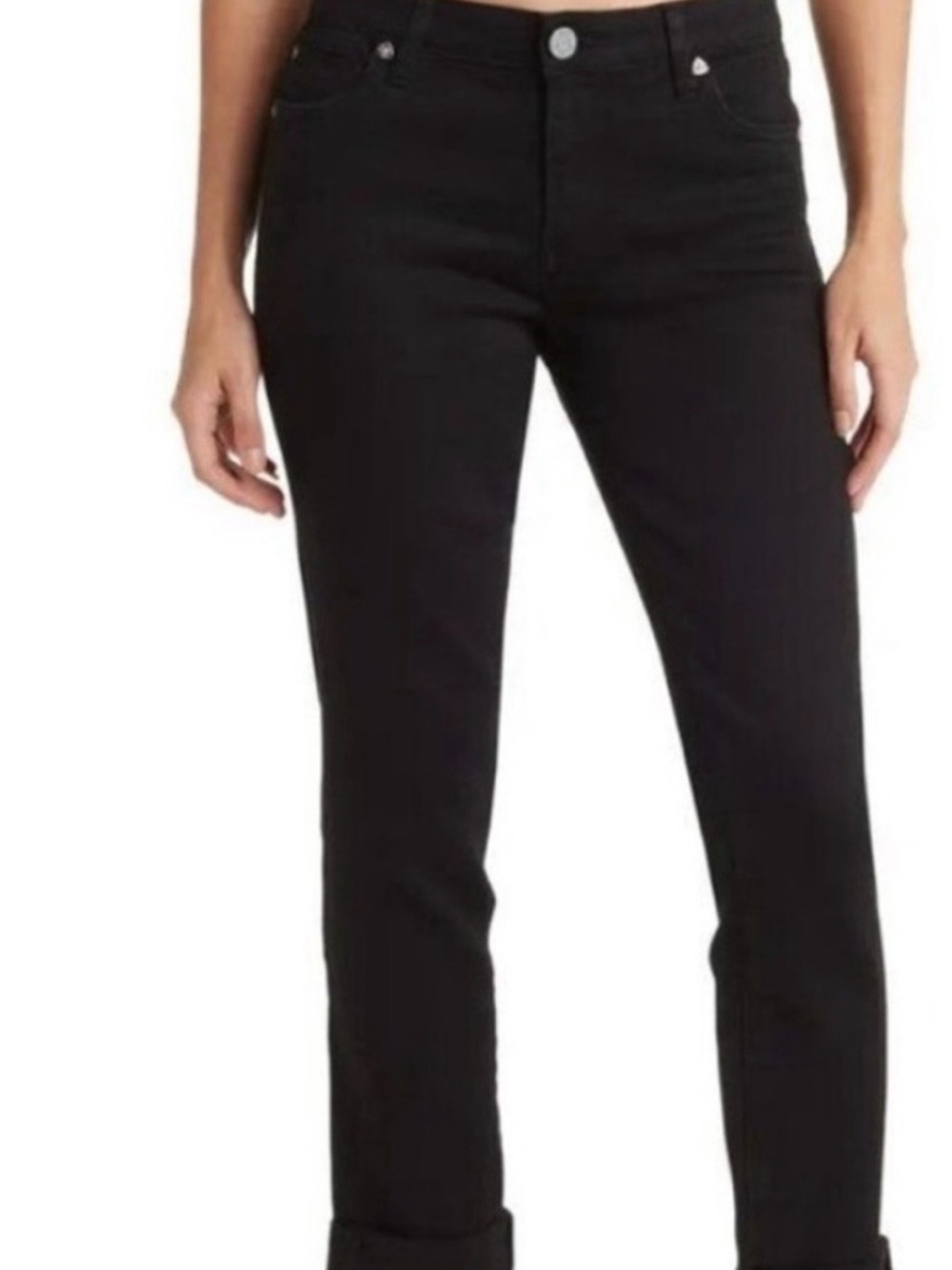 Kut From the Kloth Katy Boyfriend Black Jeans